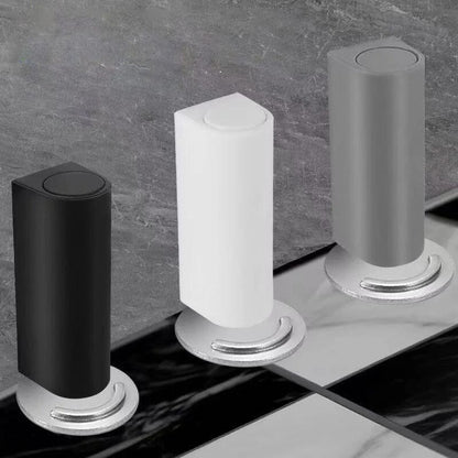 Magnetischer Türstopper aus Edelstahl – Schwarz oder Weiß – Türhalter mit starkem Magnet, ohne Bohren
