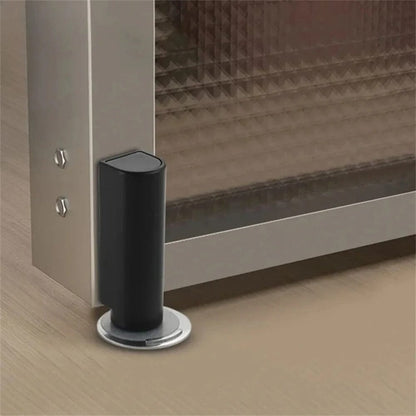 Magnetischer Türstopper aus Edelstahl – Schwarz oder Weiß – Türhalter mit starkem Magnet, ohne Bohren