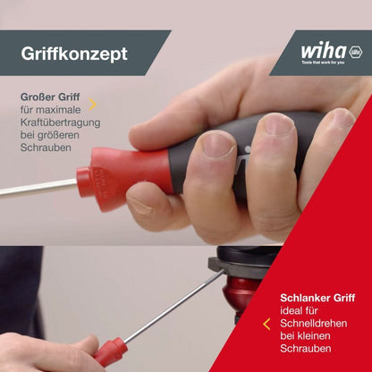 Wiha Schraubendrehersatz 302 H12 12-teilig - werkzeug-online24