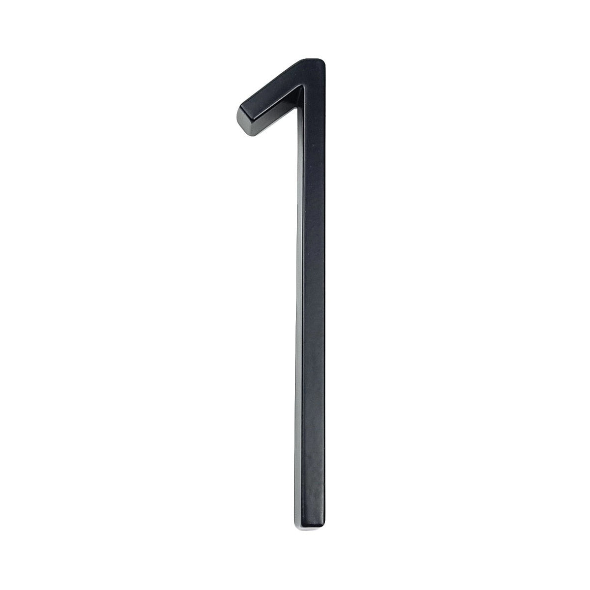 Hausnummer aus Metall schwarz - Höhe 125 mm - werkzeug-online24