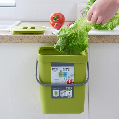 Abfalleimer, Mülleimer zum hängen, 3/5/7L, verschiedene Farben - werkzeug-online24